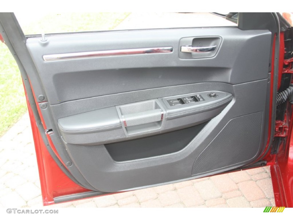 2010 Chrysler 300 300S V6 Dark Slate Gray Door Panel Photo #55155182