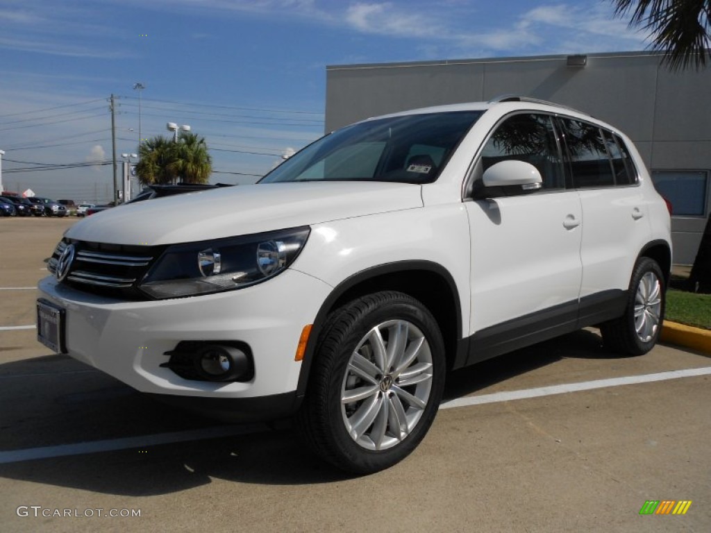 Candy White 2012 Volkswagen Tiguan SE Exterior Photo #55155340