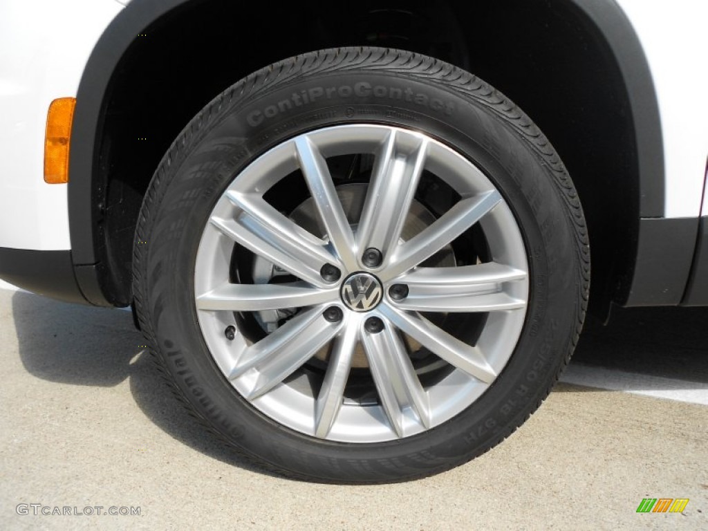 2012 Volkswagen Tiguan SE Wheel Photo #55155395