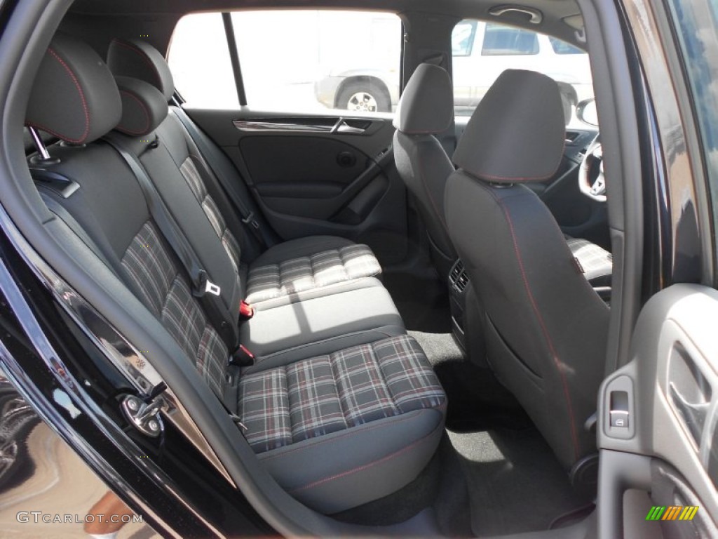 Interlagos Plaid Cloth Interior 2012 Volkswagen GTI 4 Door Photo #55155641