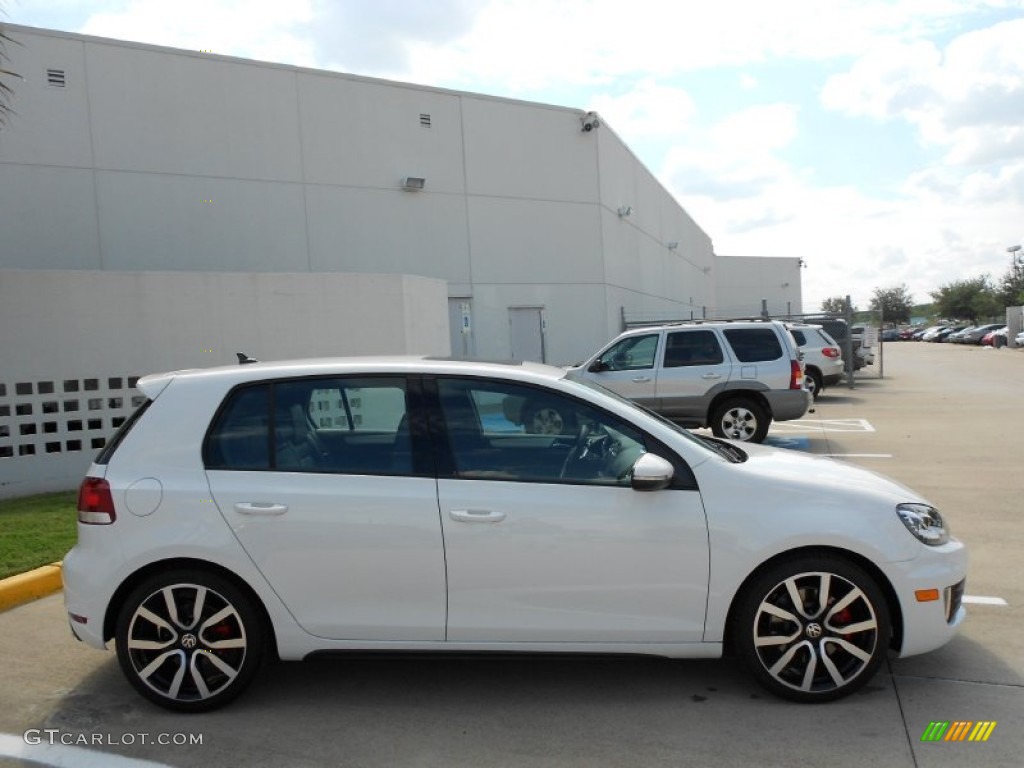 Candy White 2012 Volkswagen GTI 4 Door Autobahn Edition Exterior Photo #55155806