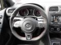 Titan Black 2012 Volkswagen GTI 4 Door Autobahn Edition Steering Wheel