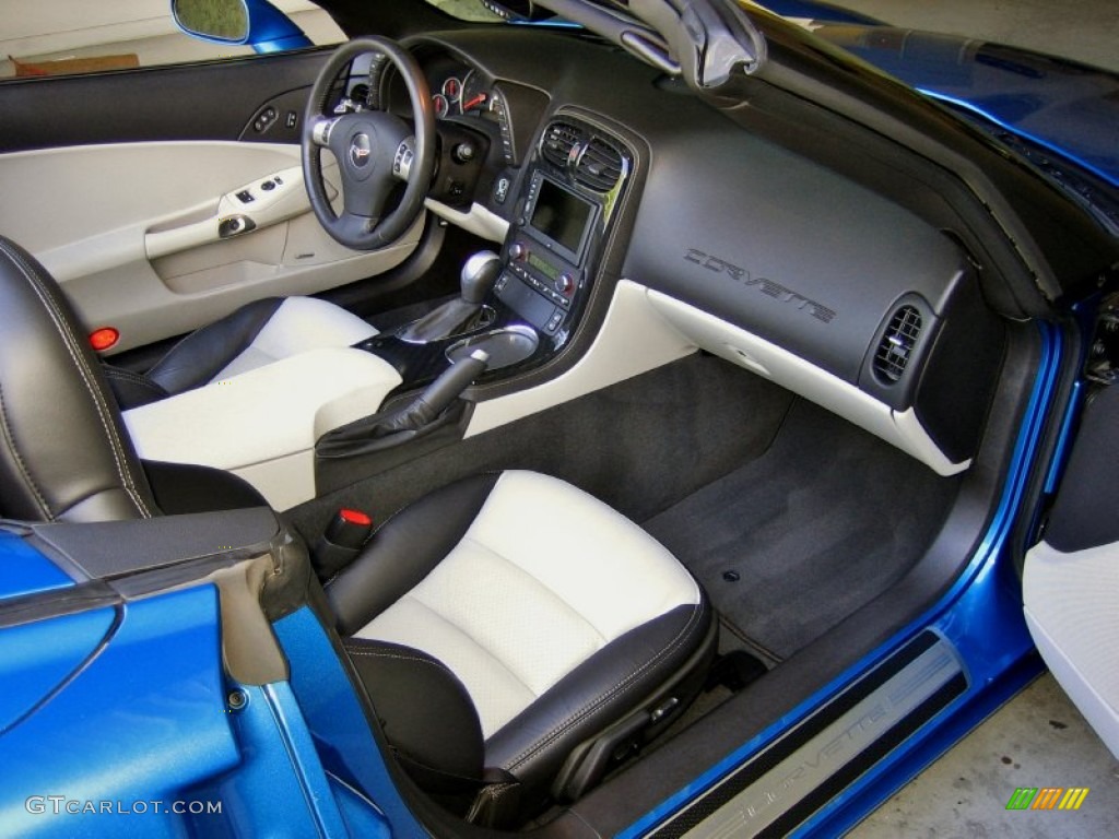 2010 Corvette Grand Sport Convertible - Jetstream Blue Metallic / Titanium Gray photo #17