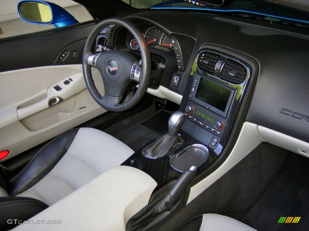 2010 Corvette Grand Sport Convertible - Jetstream Blue Metallic / Titanium Gray photo #22