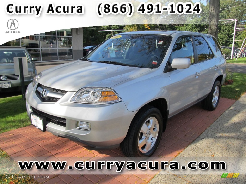 2004 MDX  - Starlight Silver Metallic / Ebony photo #1