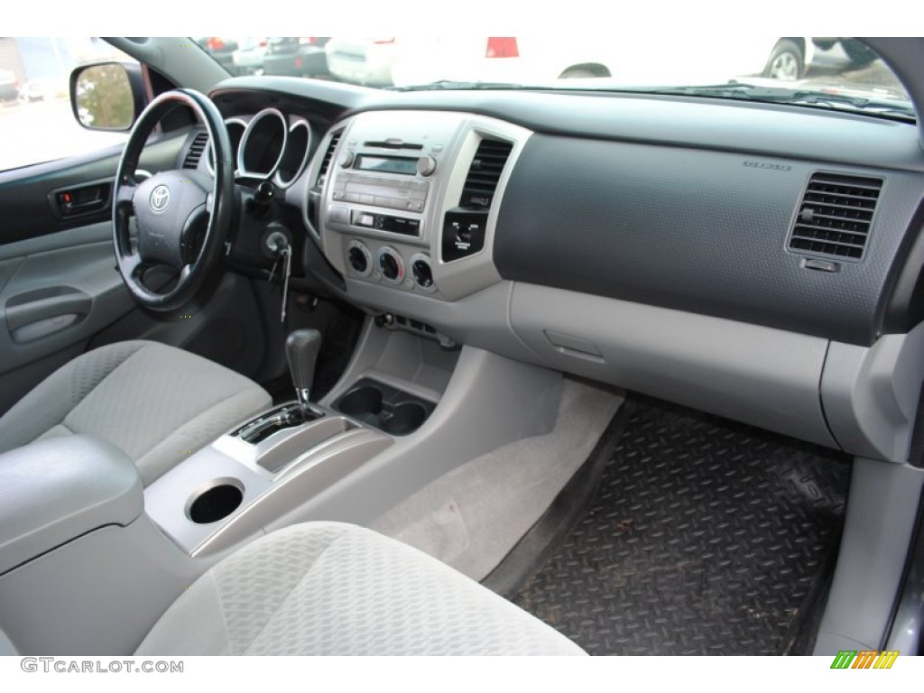 Graphite Gray Interior 2011 Toyota Tacoma SR5 Access Cab Photo #55157543