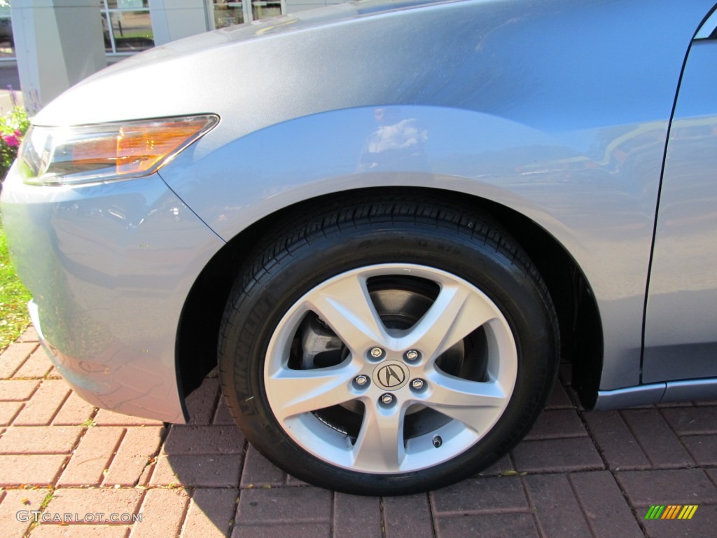 2009 TSX Sedan - Glacier Blue Metallic / Ebony photo #8