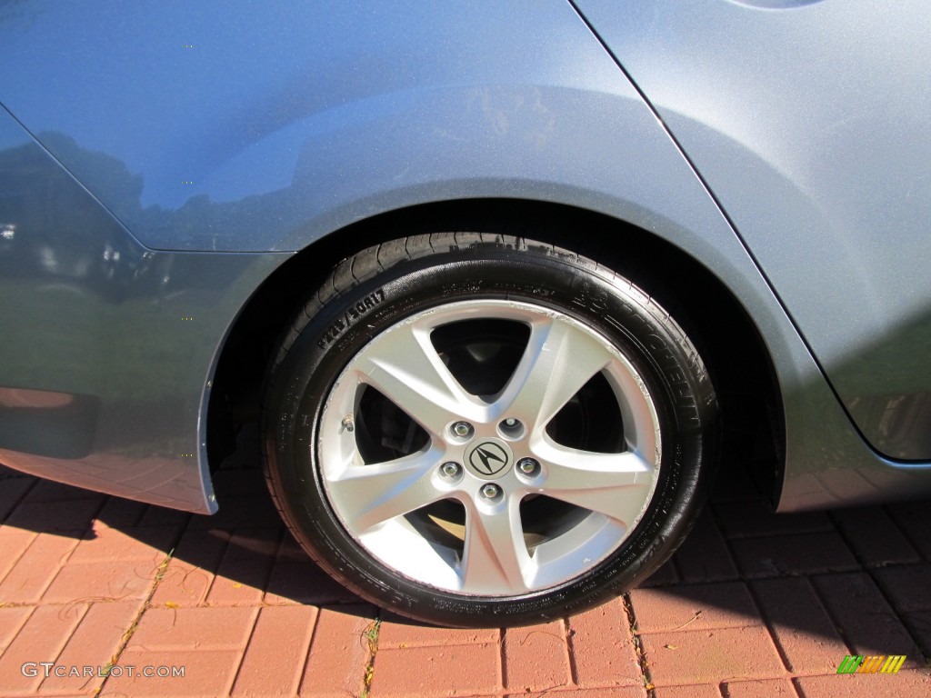 2009 TSX Sedan - Glacier Blue Metallic / Ebony photo #10