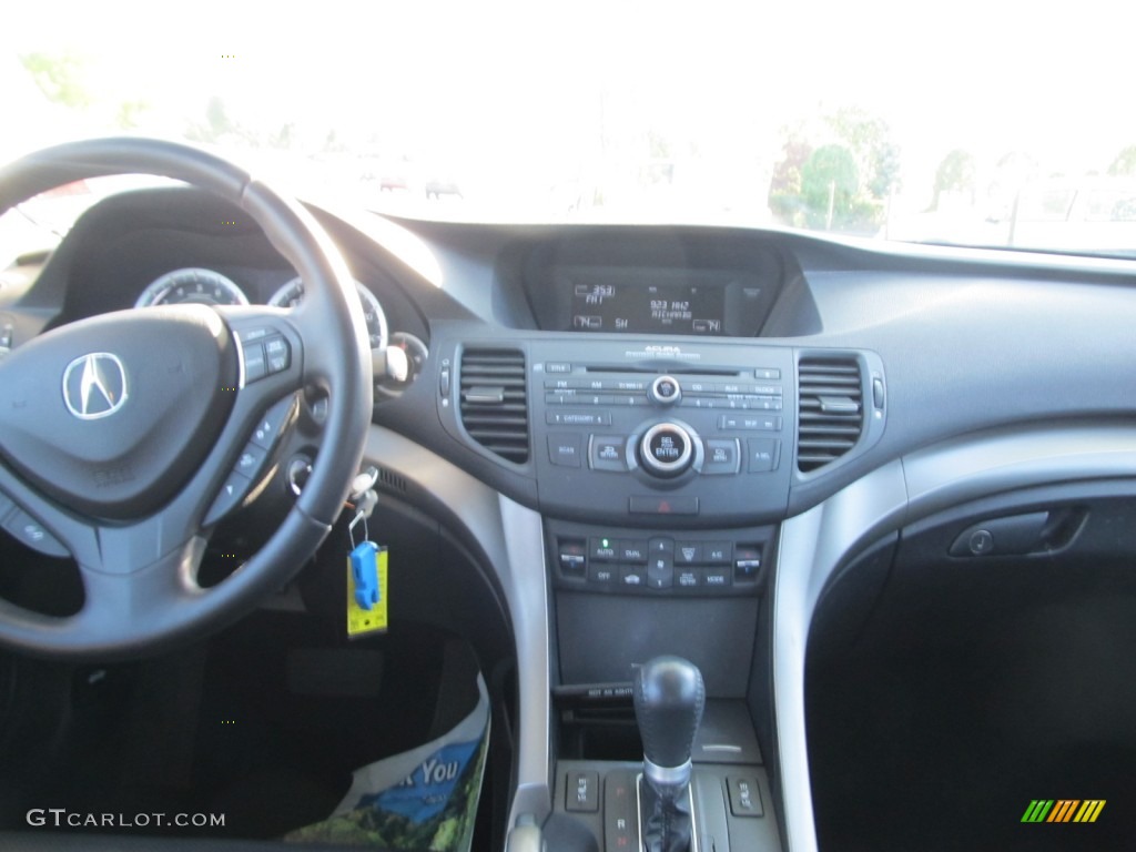 2009 TSX Sedan - Glacier Blue Metallic / Ebony photo #15