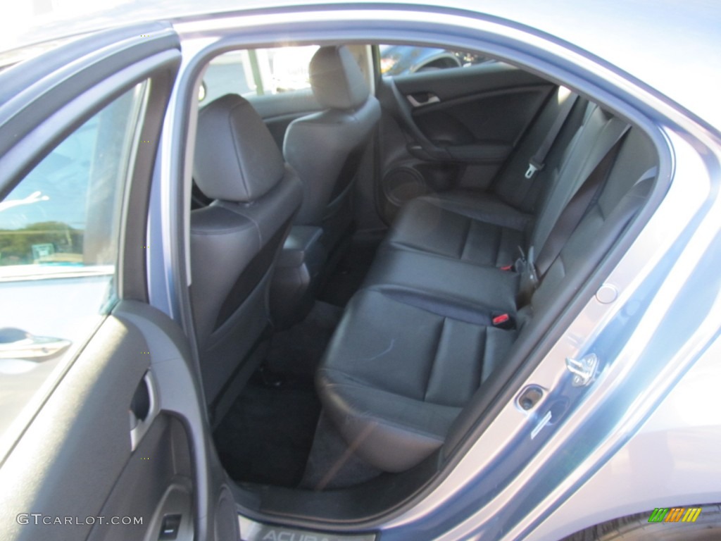 2009 TSX Sedan - Glacier Blue Metallic / Ebony photo #22