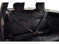 Carbon Black/Championship Red Piping Lounge Leather 2011 Mini Cooper John Cooper Works Clubman Interior Color
