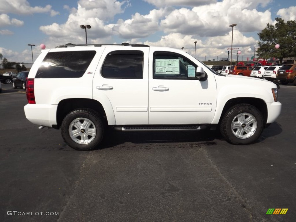 Summit White 2012 Chevrolet Tahoe Z71 4x4 Exterior Photo #55158016