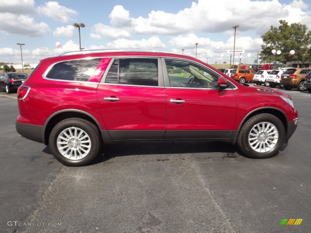 Crystal Red Tintcoat 2012 Buick Enclave FWD Exterior Photo #55158530