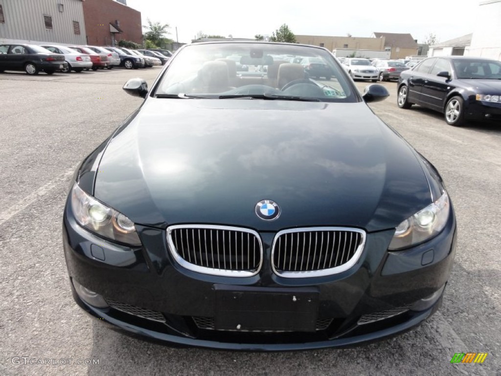 2008 3 Series 335i Convertible - Deep Green Metallic / Terra Dakota Leather photo #3