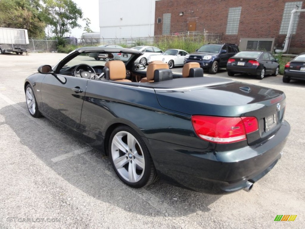 2008 3 Series 335i Convertible - Deep Green Metallic / Terra Dakota Leather photo #10