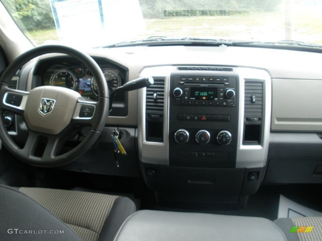 2011 Ram 1500 SLT Quad Cab - Deep Cherry Red Crystal Pearl / Dark Slate Gray/Medium Graystone photo #8