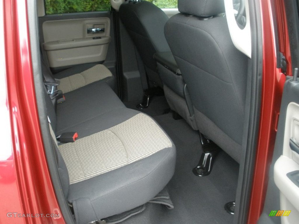 2011 Ram 1500 SLT Quad Cab - Deep Cherry Red Crystal Pearl / Dark Slate Gray/Medium Graystone photo #20
