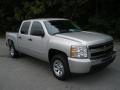 Sheer Silver Metallic - Silverado 1500 LT Crew Cab Photo No. 1