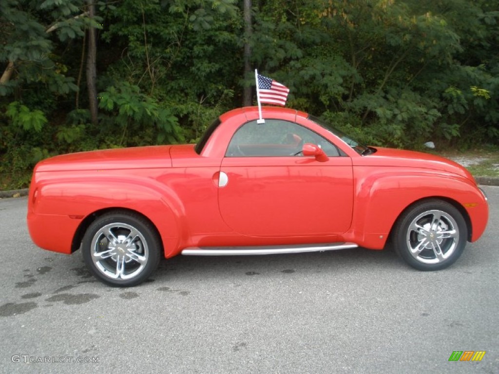 Redline Red 2006 Chevrolet SSR Standard SSR Model Exterior Photo #55159931