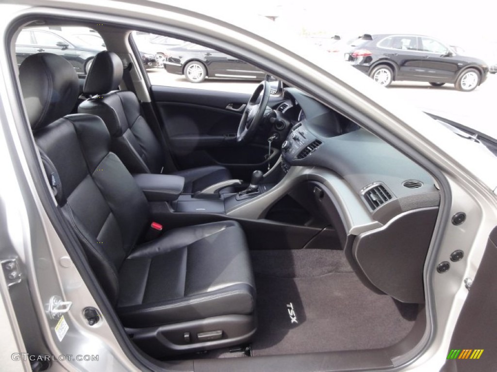 Ebony Interior 2010 Acura TSX Sedan Photo #55160470