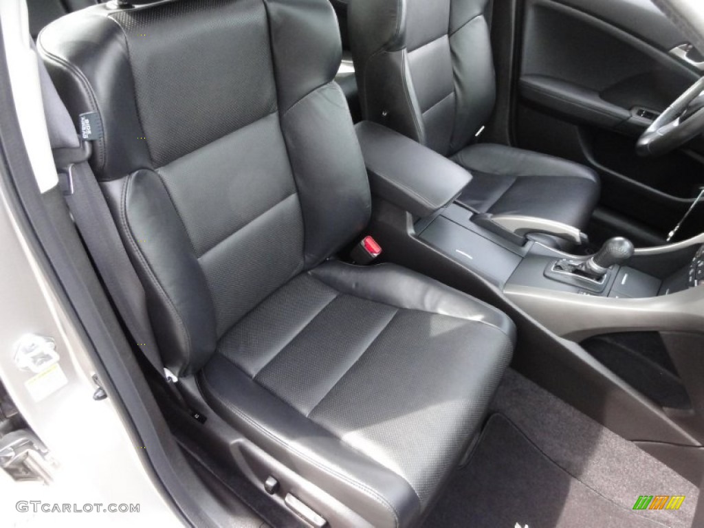 Ebony Interior 2010 Acura TSX Sedan Photo #55160479