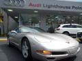 1999 Light Pewter Metallic Chevrolet Corvette Convertible  photo #2