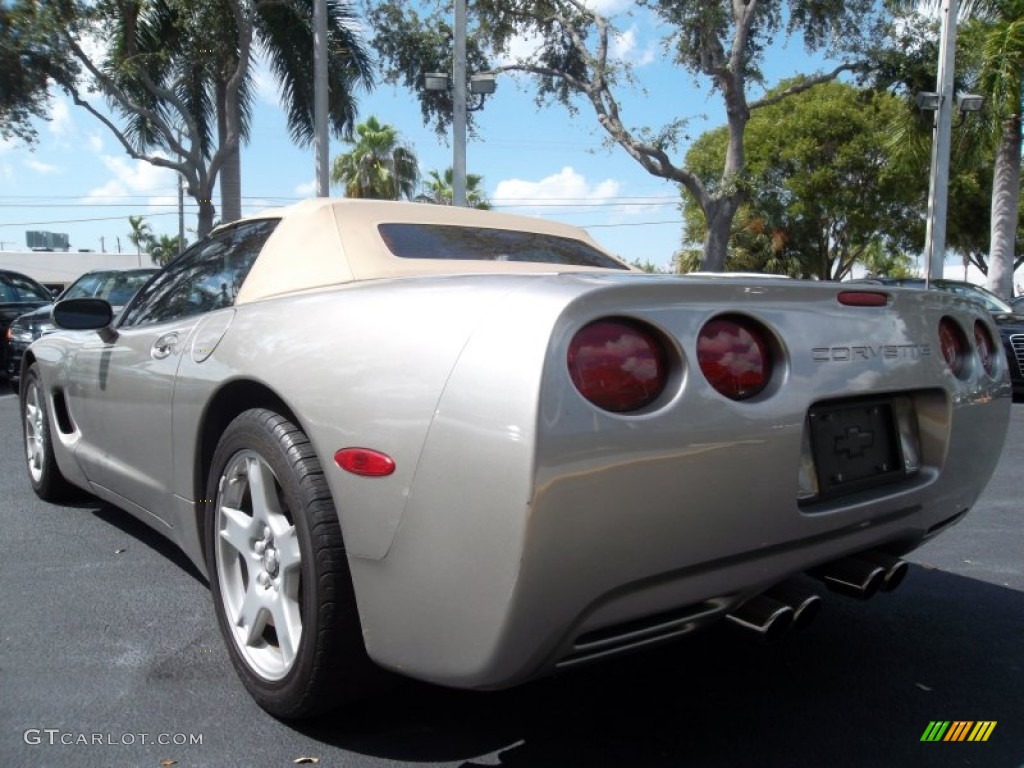 Light Pewter Metallic 1999 Chevrolet Corvette Convertible Exterior Photo #55160664