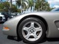 1999 Light Pewter Metallic Chevrolet Corvette Convertible  photo #11