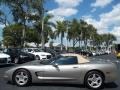 Light Pewter Metallic 1999 Chevrolet Corvette Convertible Exterior