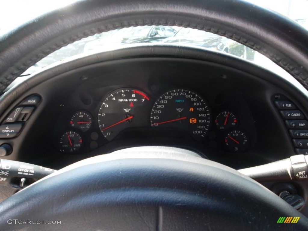 1999 Chevrolet Corvette Convertible Gauges Photo #55160865