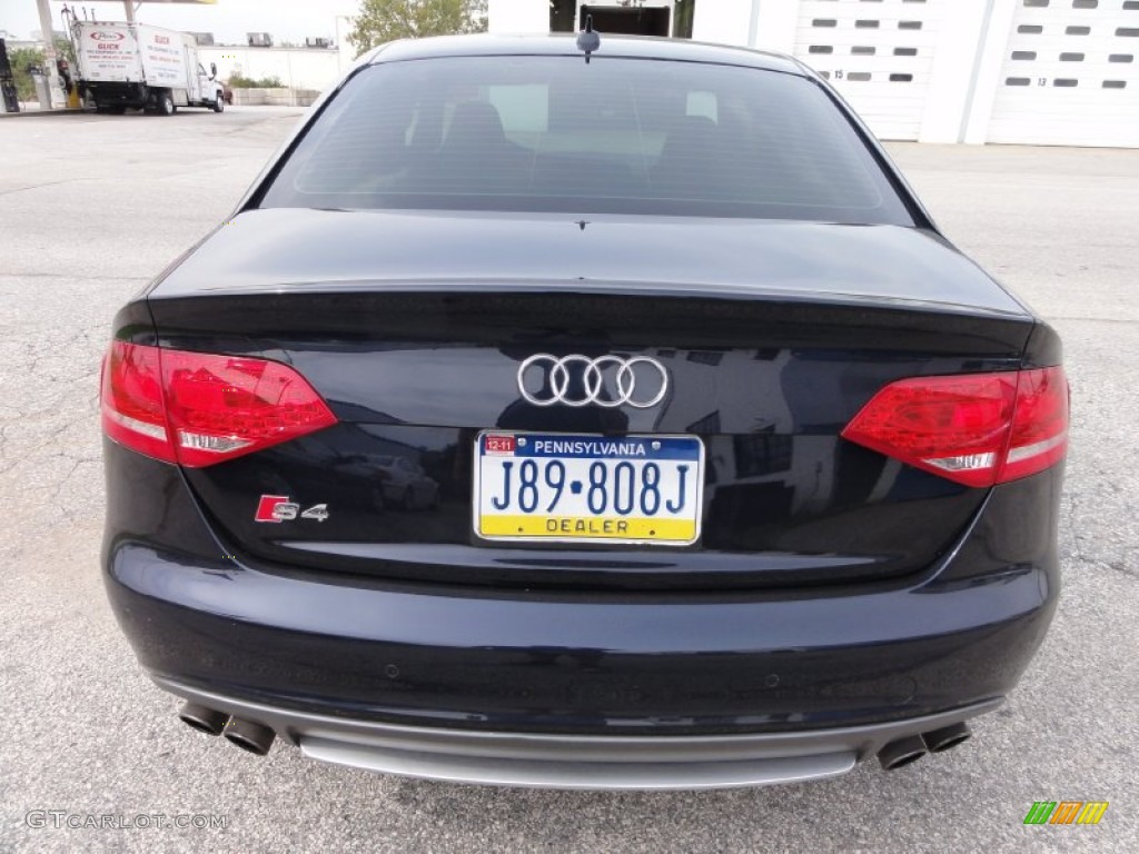 2010 S4 3.0 quattro Sedan - Deep Sea Blue Pearl Effect / Black photo #9