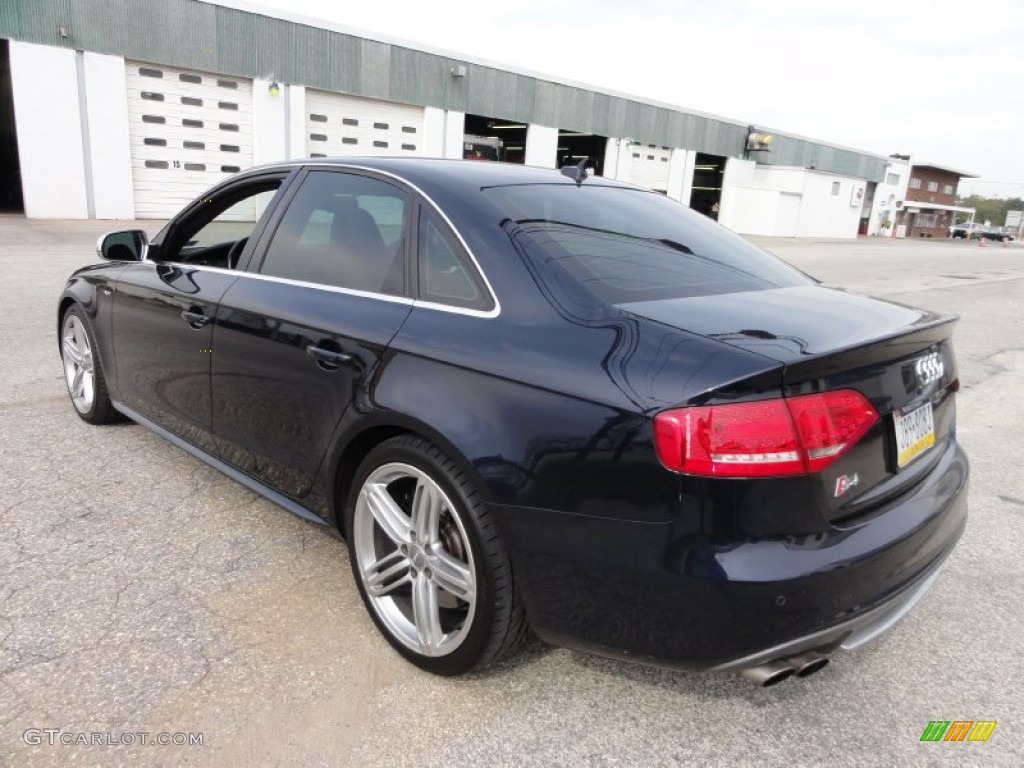 2010 S4 3.0 quattro Sedan - Deep Sea Blue Pearl Effect / Black photo #10