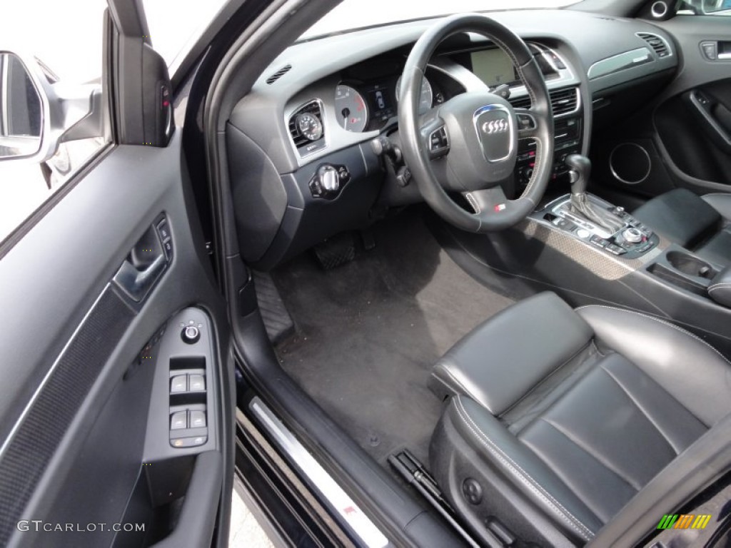 2010 S4 3.0 quattro Sedan - Deep Sea Blue Pearl Effect / Black photo #13