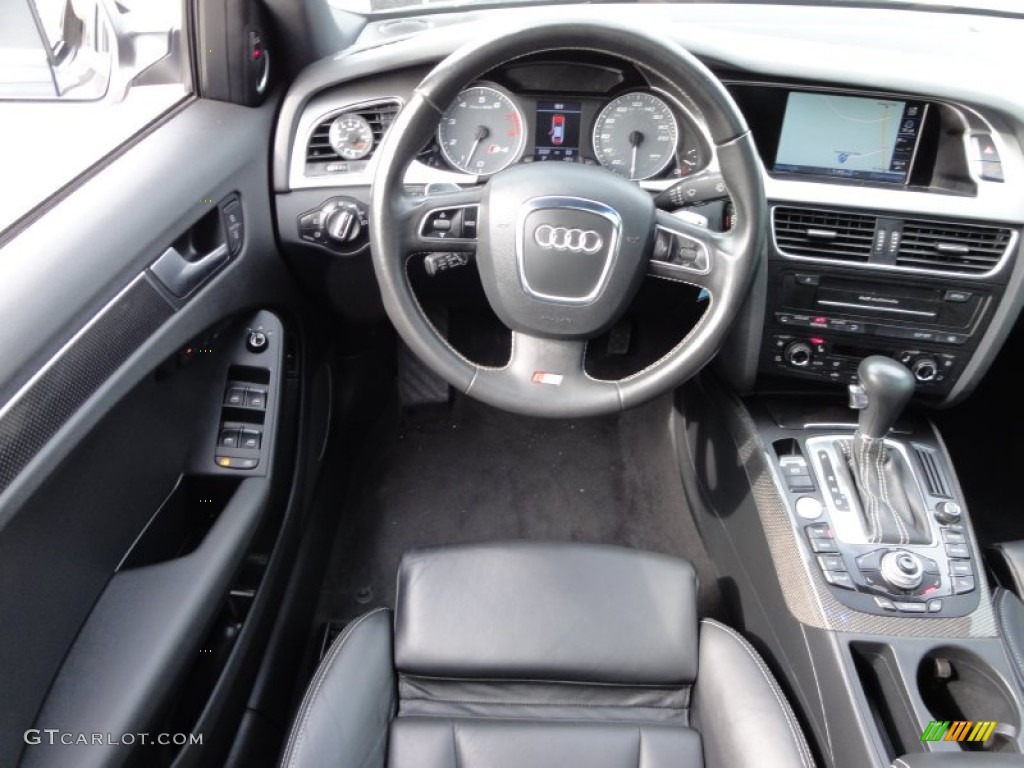 2010 S4 3.0 quattro Sedan - Deep Sea Blue Pearl Effect / Black photo #31