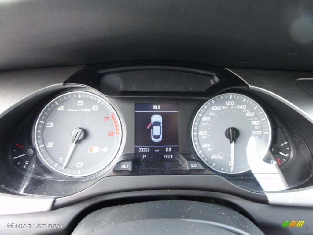 2010 Audi S4 3.0 quattro Sedan Gauges Photo #55161651