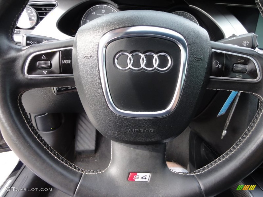 2010 S4 3.0 quattro Sedan - Deep Sea Blue Pearl Effect / Black photo #51