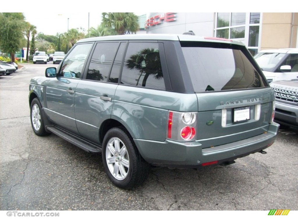 2007 Range Rover HSE - Giverny Green Mica / Ivory/Black photo #9