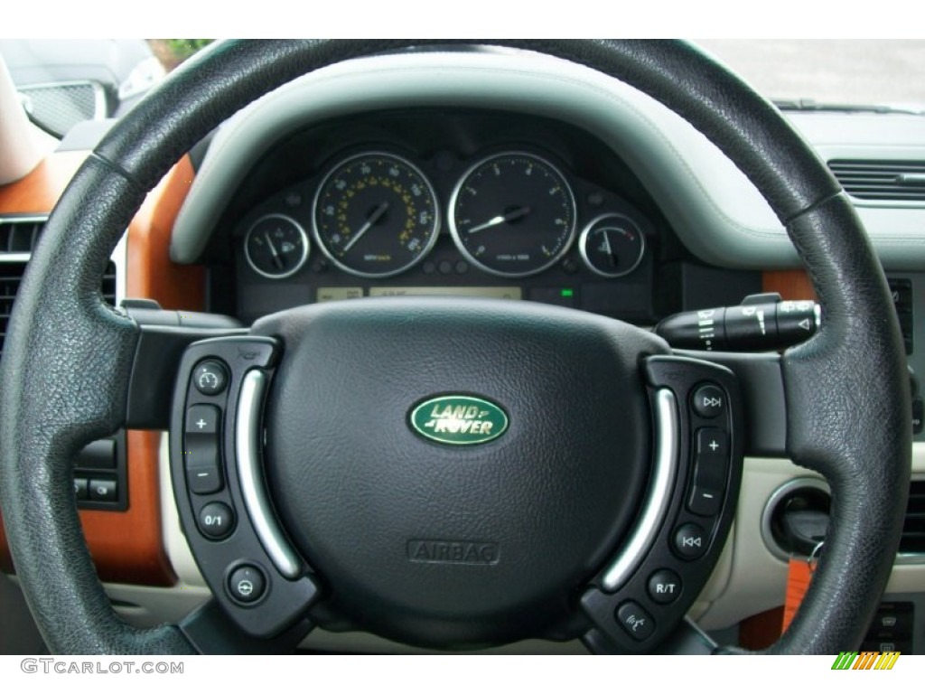 2007 Range Rover HSE - Giverny Green Mica / Ivory/Black photo #19