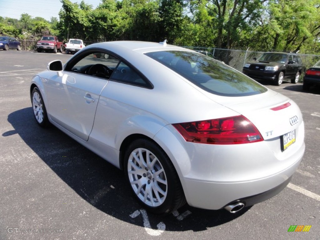 2008 TT 3.2 quattro Coupe - Ice Silver Metallic / Black photo #10