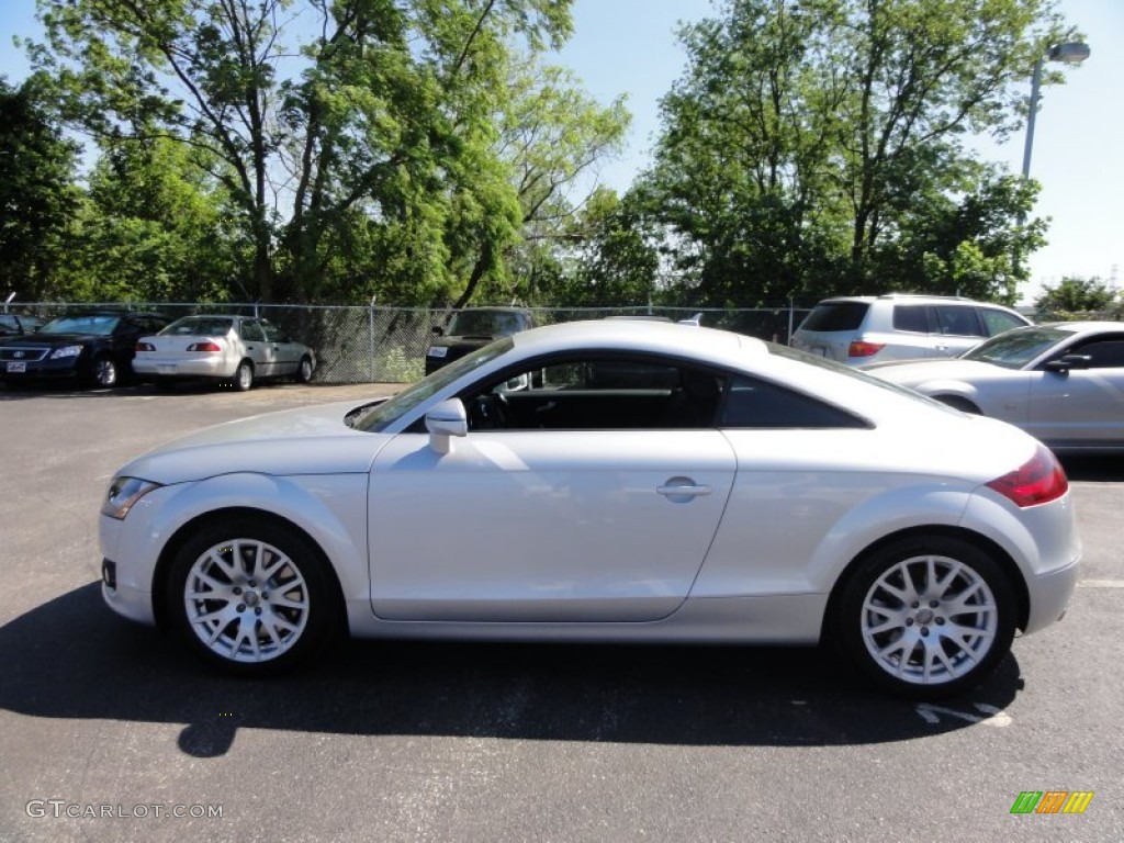 2008 TT 3.2 quattro Coupe - Ice Silver Metallic / Black photo #11
