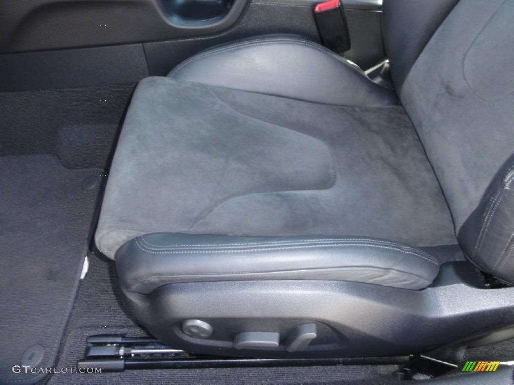 Black Interior 2008 Audi TT 3.2 quattro Coupe Photo #55162227