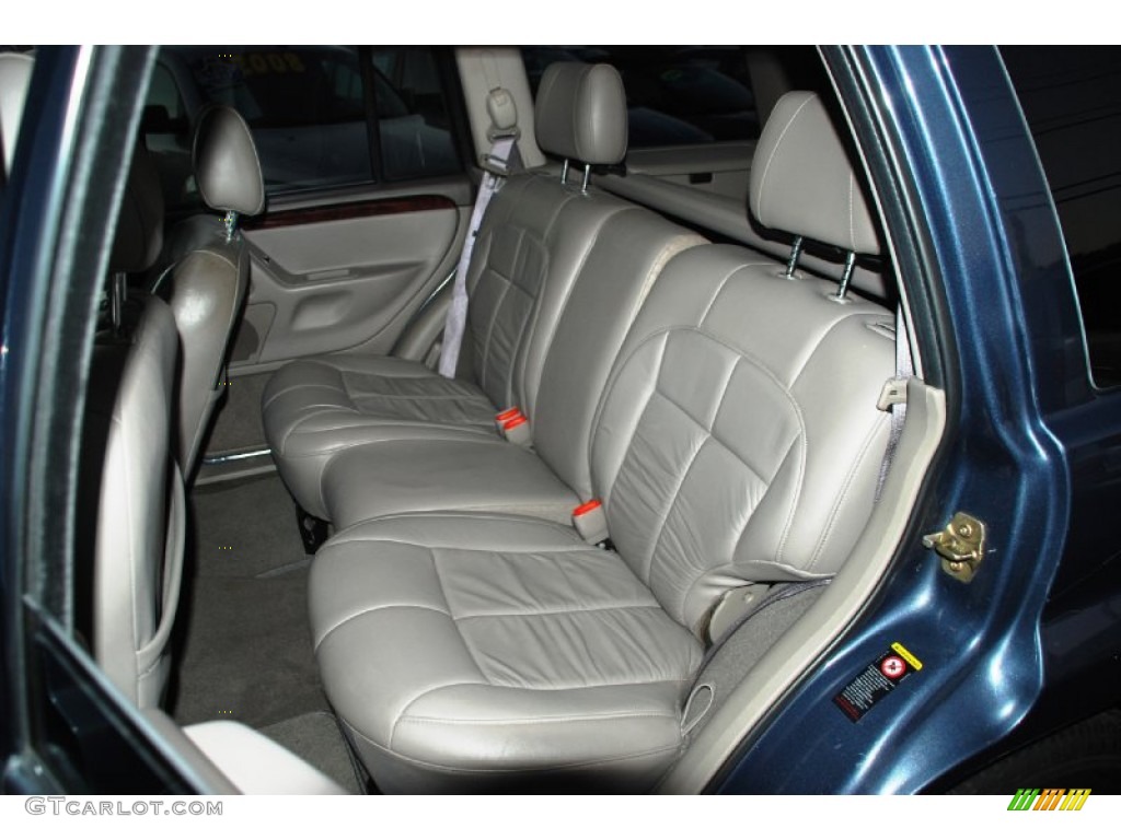 Dark Slate Gray Interior 2002 Jeep Grand Cherokee Limited Photo #55162240