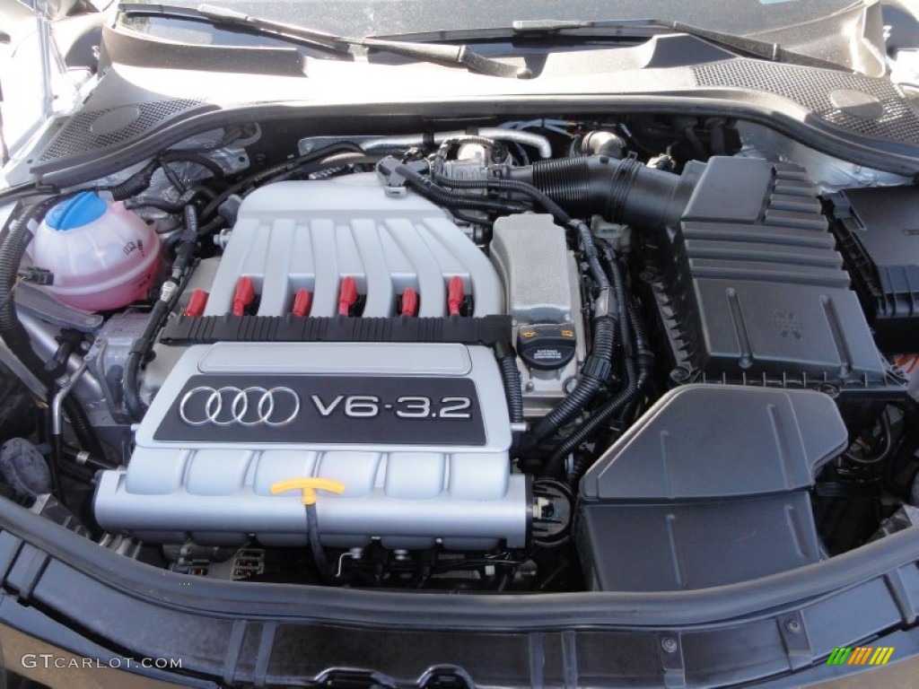 2008 Audi TT 3.2 quattro Coupe 3.2 Liter DOHC 24-Valve VVT V6 Engine Photo #55162317