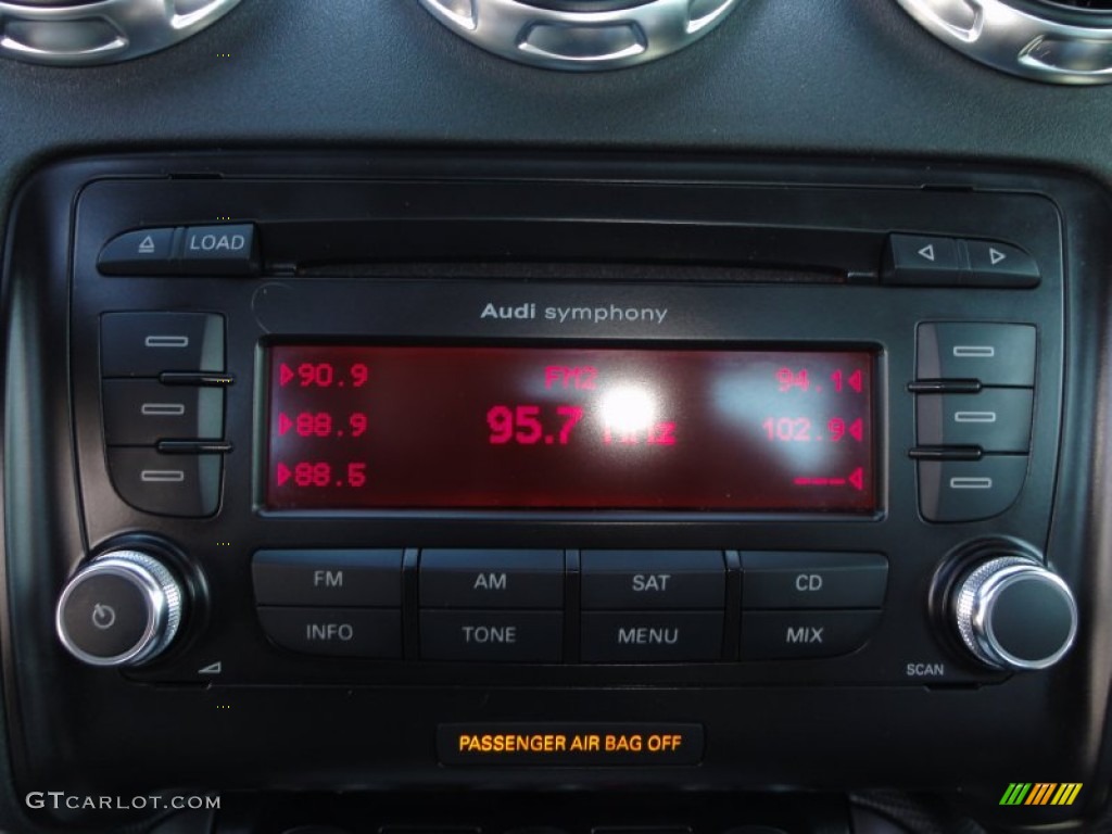 2008 Audi TT 3.2 quattro Coupe Audio System Photo #55162373