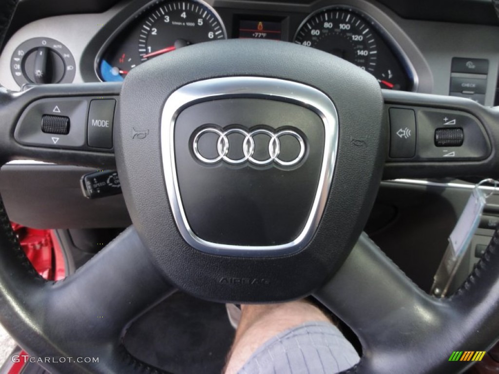 2006 A6 3.2 quattro Sedan - Canyon Red Pearl / Ebony photo #49