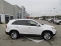 2011 Snow White Pearl Kia Sorento EX V6 AWD  photo #2