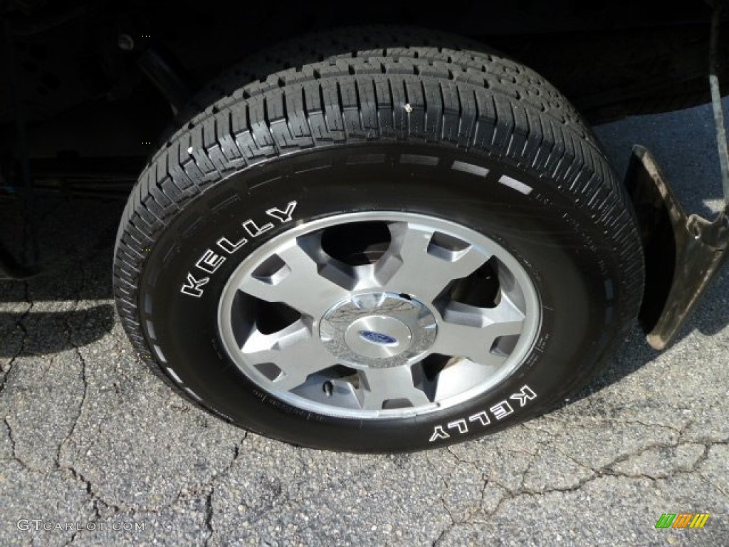 2010 F150 STX SuperCab 4x4 - Tuxedo Black / Medium Stone photo #10