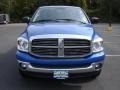 2008 Electric Blue Pearl Dodge Ram 1500 Big Horn Edition Quad Cab 4x4  photo #2