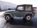 2000 Forest Green Pearl Jeep Wrangler SE 4x4  photo #4