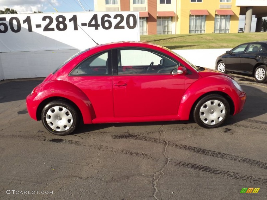 2010 New Beetle 2.5 Coupe - Salsa Red / Black photo #8